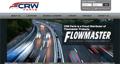 Desktop Screenshot of crwparts.com